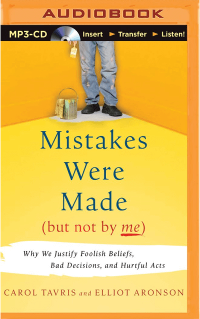 Books for a better world: Mistakes were made (but not by me)