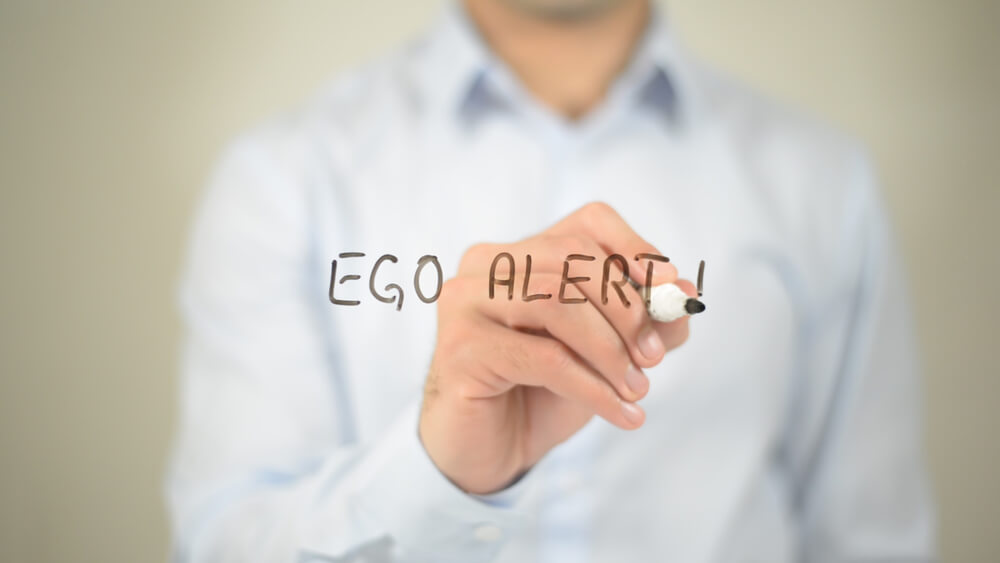 our egos can get in the way of our ability to handle negative feedback gracefully