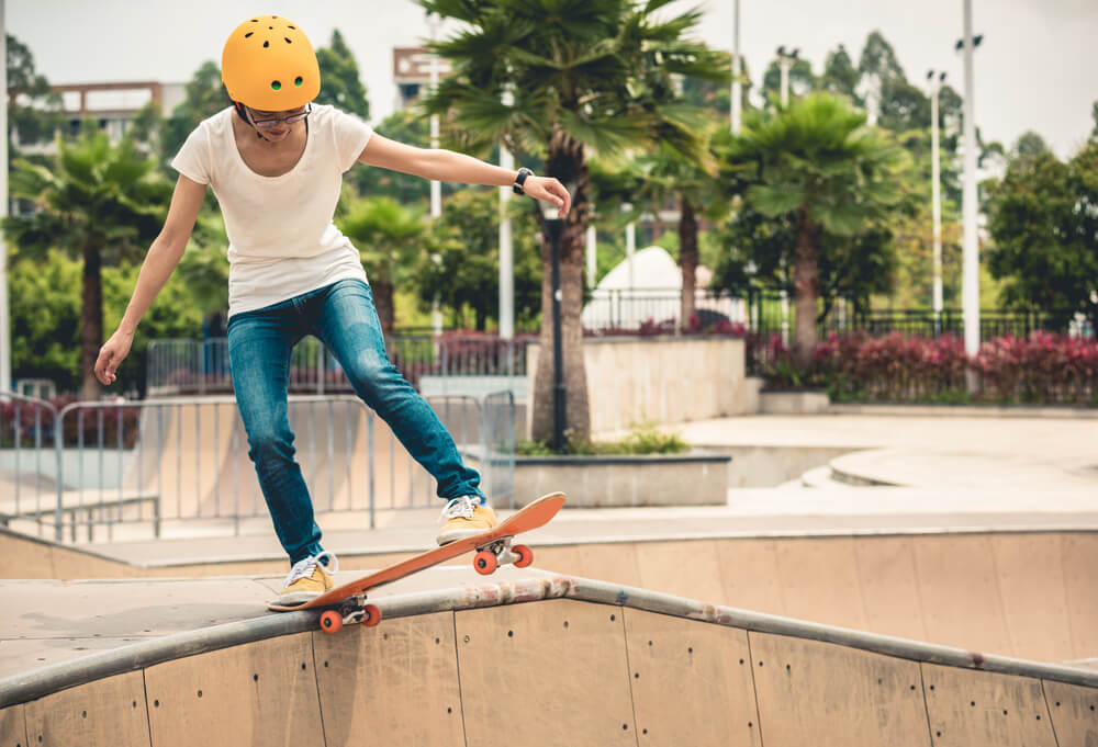 skateboarder skateboarding improve